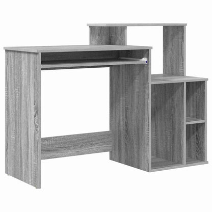 Bureau met lade Grijs Sonoma 120,5 x 44 x 88,5 cm Bewerkt hout