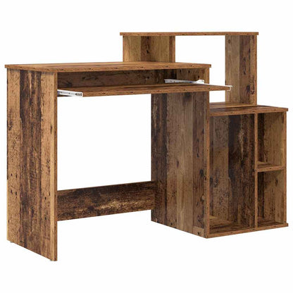 Bureau met lade Oud Hout 120,5 x 44 x 88,5 cm Bewerkt hout