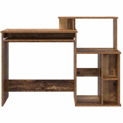 Bureau met lade Oud Hout 120,5 x 44 x 88,5 cm Bewerkt hout