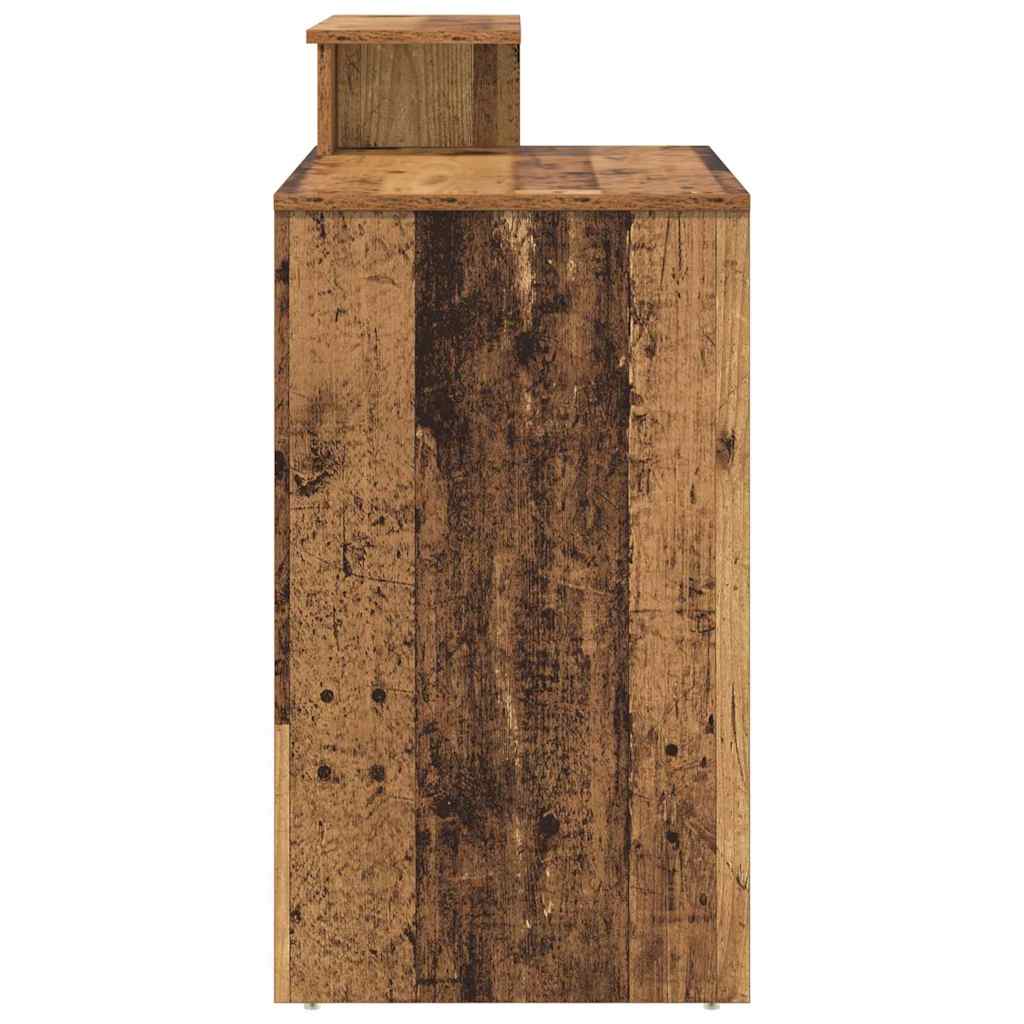 Bureau met lade Oud Hout 120,5 x 44 x 88,5 cm Bewerkt hout