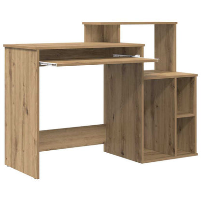Bureau met lade Artisan Eiken 120,5 x 44 x 88,5 cm Bewerkt hout