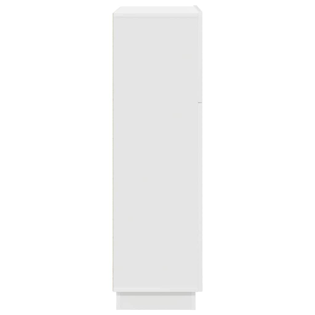 Bureau met plank Wit 71,5 x 31,5 x 106,5 cm Bewerkt hout