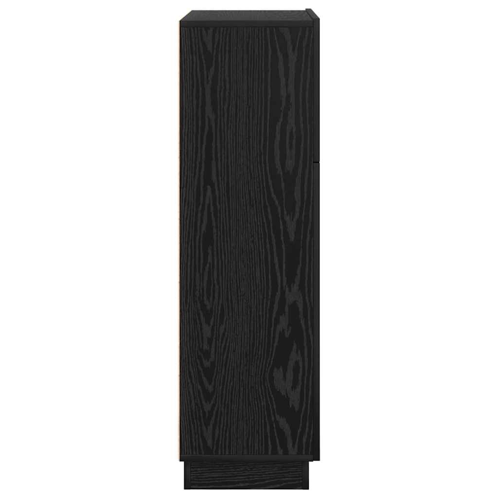 Bureau Zwart Eiken 71,5 x 31,5 x 106,5 cm Bewerkt hout