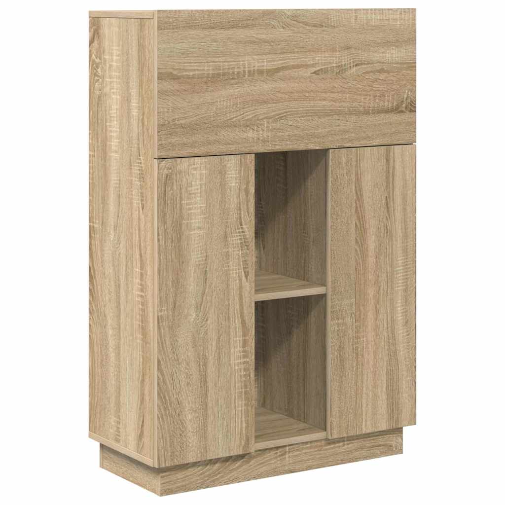 Bureau Sonoma Eiken 71,5 x 31,5 x 106,5 cm Bewerkt hout