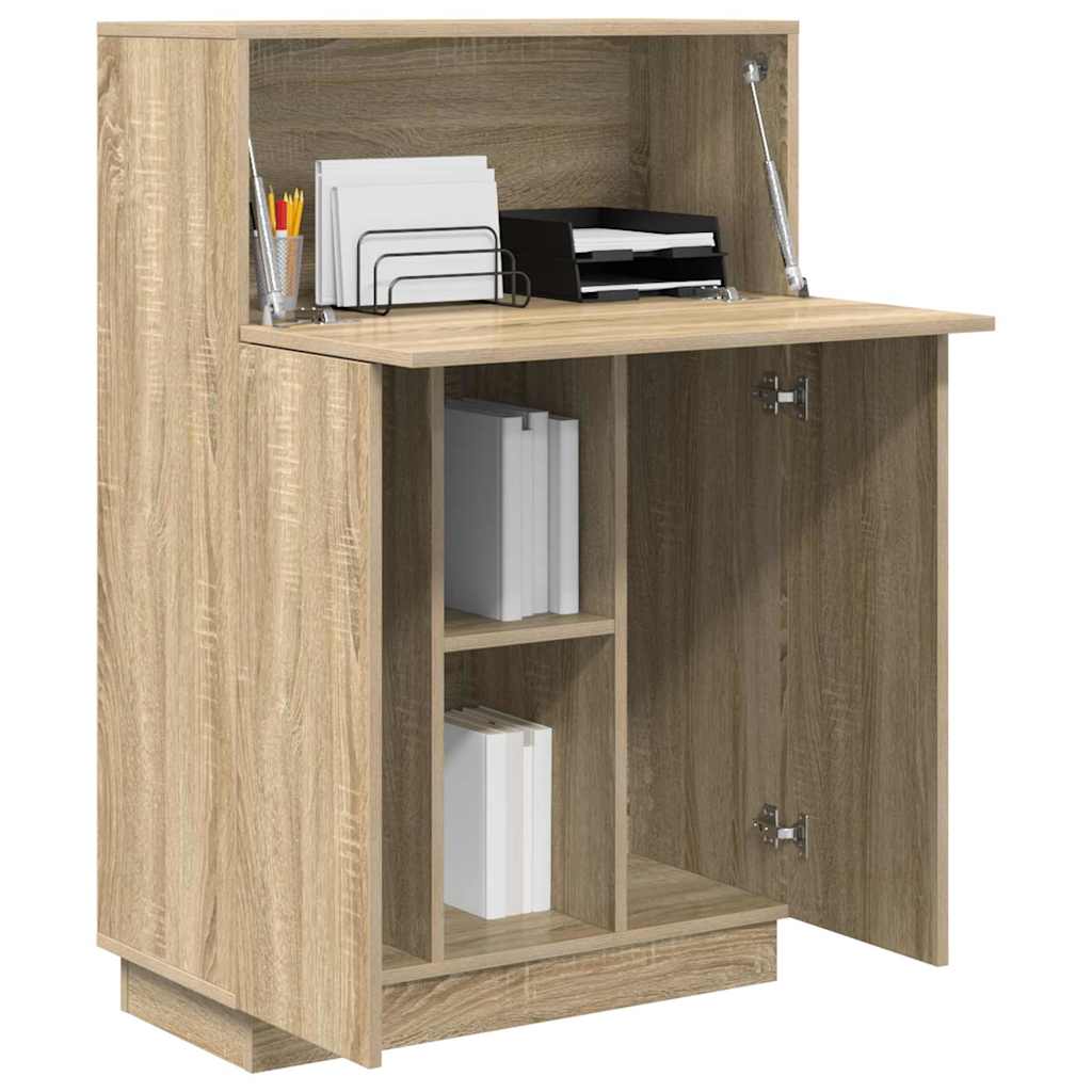 Bureau Sonoma Eiken 71,5 x 31,5 x 106,5 cm Bewerkt hout