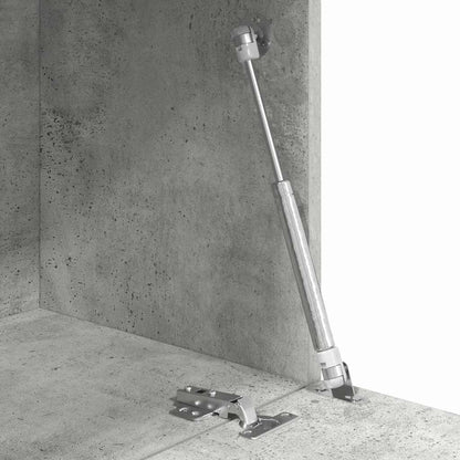 Bureau Beton Grijs 71,5 x 31,5 x 106,5 cm Bewerkt hout