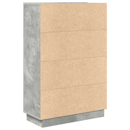 Bureau Beton Grijs 71,5 x 31,5 x 106,5 cm Bewerkt hout