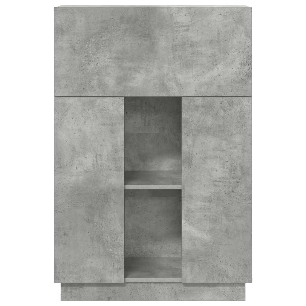 Bureau Beton Grijs 71,5 x 31,5 x 106,5 cm Bewerkt hout