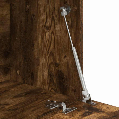 Bureau Gerookt eiken 71,5 x 31,5 x 106,5 cm Bewerkt hout