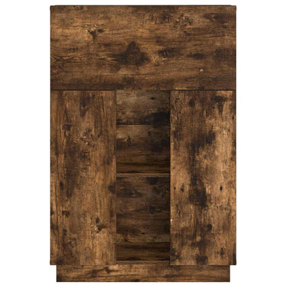 Bureau Gerookt eiken 71,5 x 31,5 x 106,5 cm Bewerkt hout