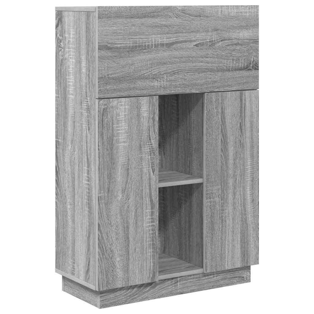 Bureau Grijs Sonoma 71,5 x 31,5 x 106,5 cm Bewerkt hout