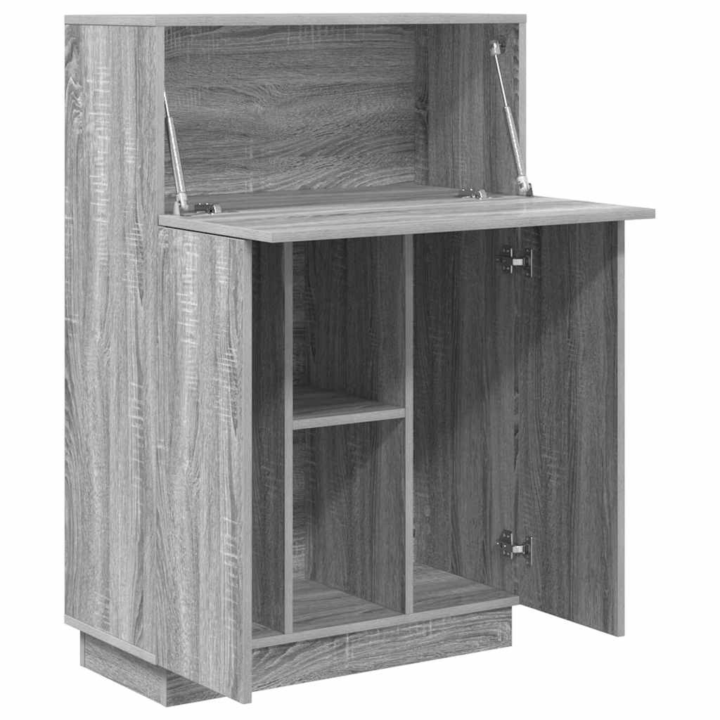 Bureau Grijs Sonoma 71,5 x 31,5 x 106,5 cm Bewerkt hout