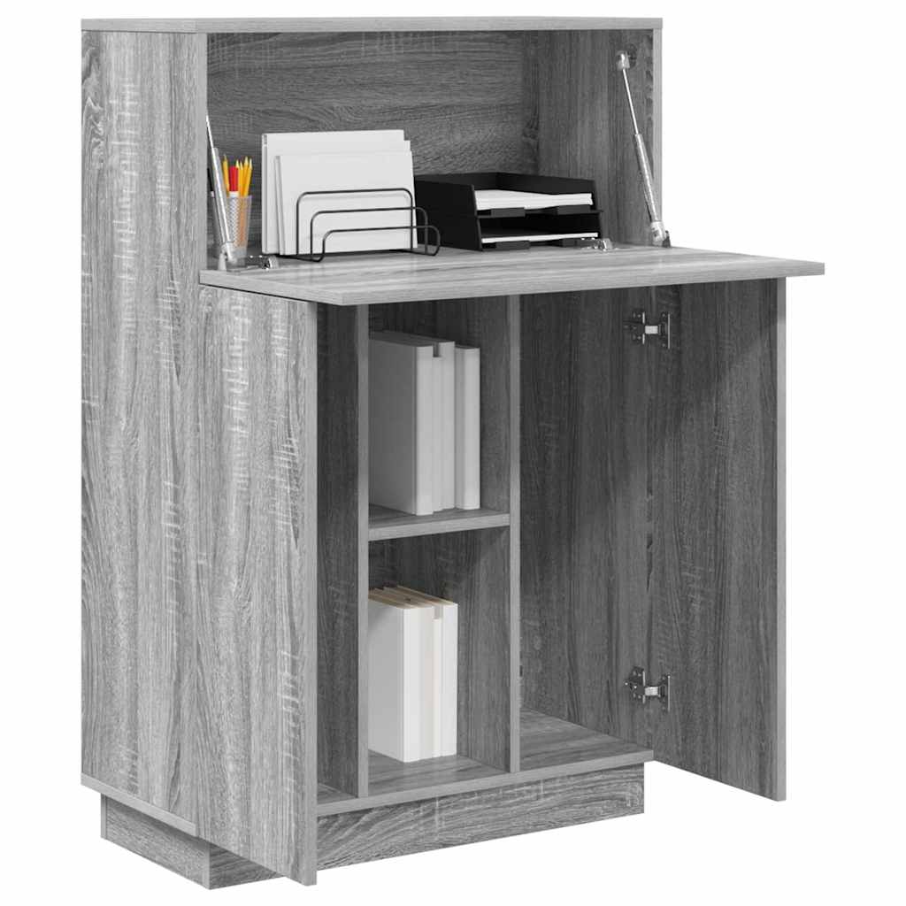 Bureau Grijs Sonoma 71,5 x 31,5 x 106,5 cm Bewerkt hout