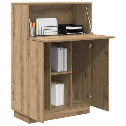 Bureau Artisan Eiken 71,5 x 31,5 x 106,5 cm Bewerkt hout
