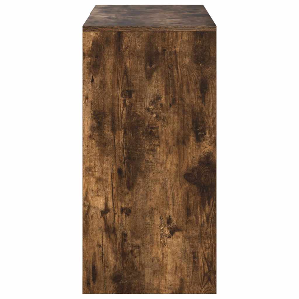 Bureau met lade Gerookt eiken 90 x 37,5 x 75 cm Bewerkt hout