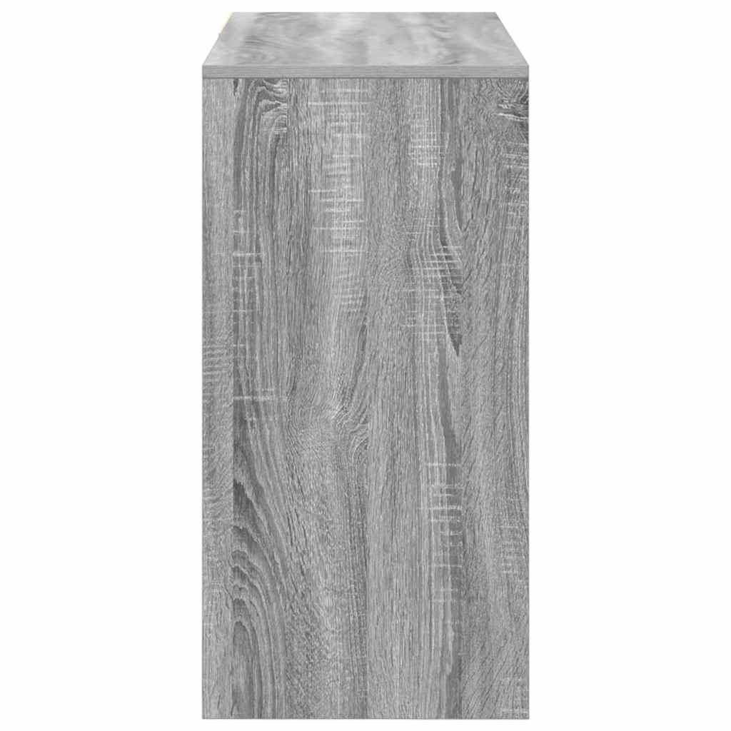 Bureau met lade Grijs Sonoma 90 x 37,5 x 75 cm Bewerkt hout