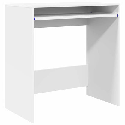 Bureau met lade met opslag Wit 77.5 x 43 x 79 cm Bewerkt hout