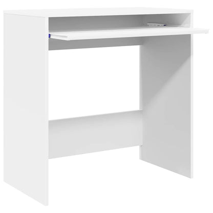 Bureau met lade met opslag Wit 77.5 x 43 x 79 cm Bewerkt hout