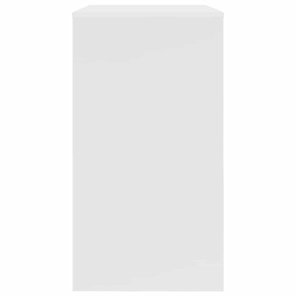 Bureau met lade met opslag Wit 77.5 x 43 x 79 cm Bewerkt hout