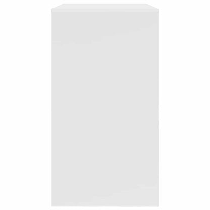 Bureau met lade met opslag Wit 77.5 x 43 x 79 cm Bewerkt hout