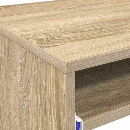 Bureau met lade Sonoma Eiken 77.5 x 43 x 79 cm Bewerkt hout