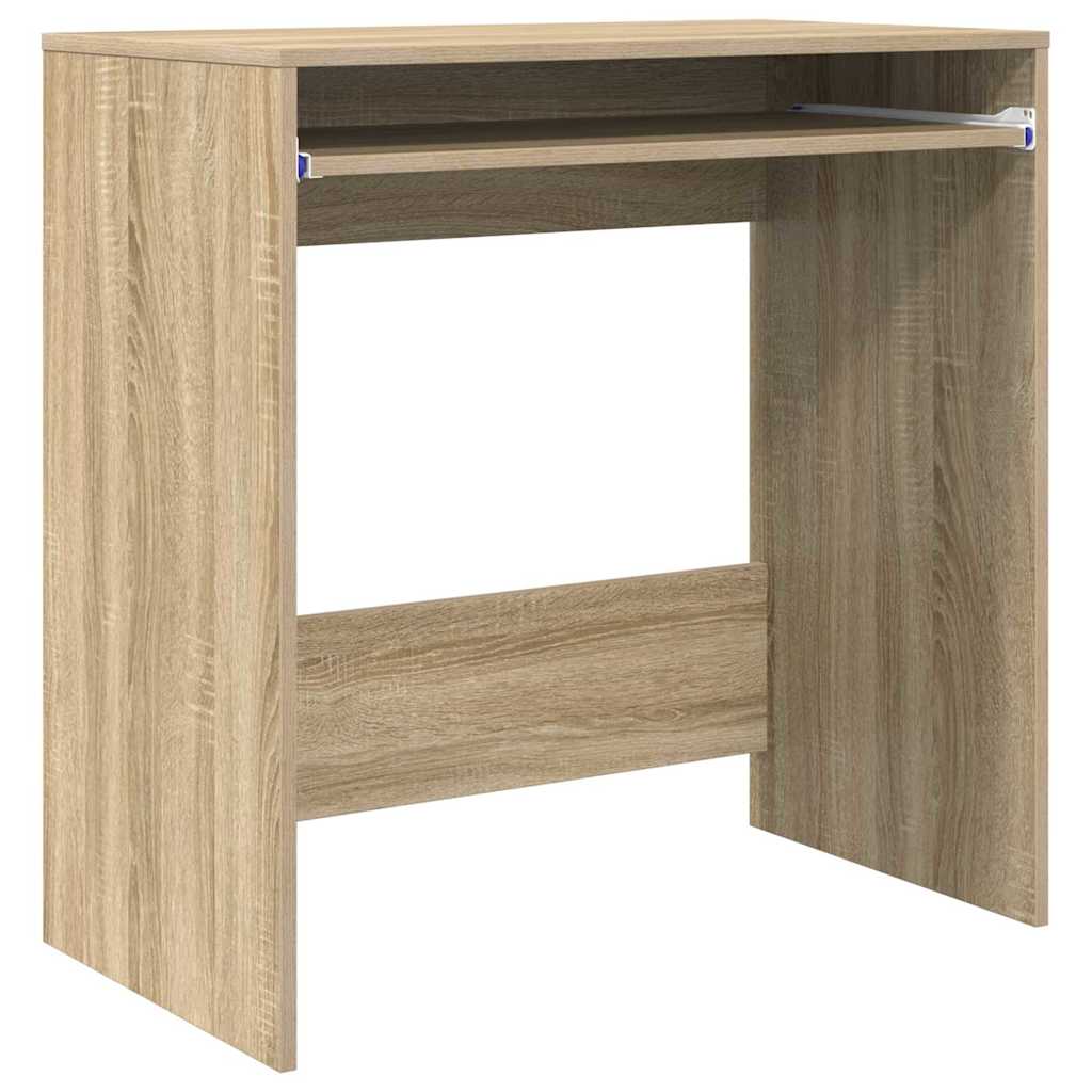 Bureau met lade Sonoma Eiken 77.5 x 43 x 79 cm Bewerkt hout