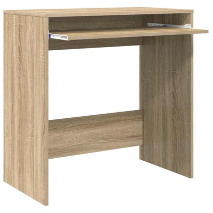 Bureau met lade Sonoma Eiken 77.5 x 43 x 79 cm Bewerkt hout