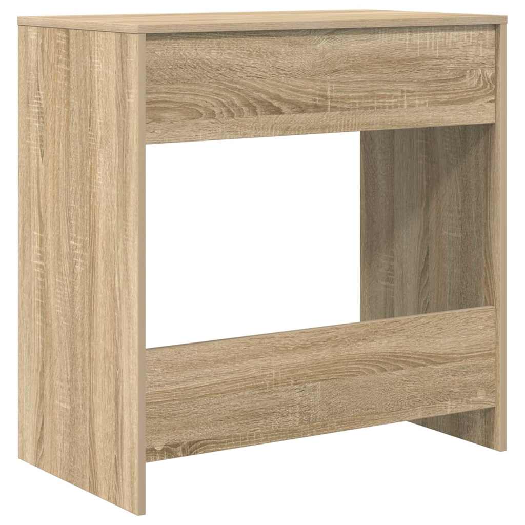 Bureau met lade Sonoma Eiken 77.5 x 43 x 79 cm Bewerkt hout