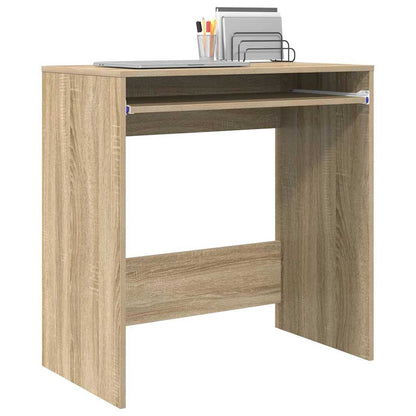 Bureau met lade Sonoma Eiken 77.5 x 43 x 79 cm Bewerkt hout
