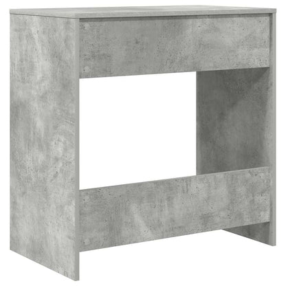 Bureau met lade Beton Grijs 77.5 x 43 x 79 cm Bewerkt hout