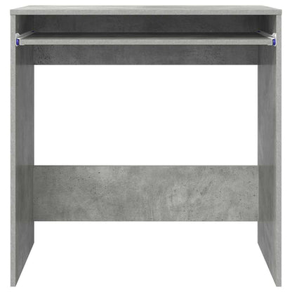 Bureau met lade Beton Grijs 77.5 x 43 x 79 cm Bewerkt hout