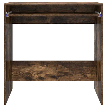 Bureau met lade Gerookt eiken 77.5 x 43 x 79 cm Bewerkt hout