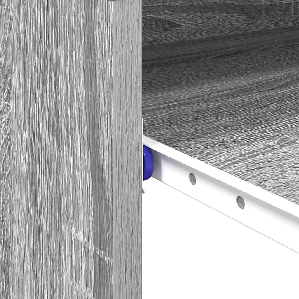 Bureau met lade Grijs Sonoma 77.5 x 43 x 79 cm Bewerkt hout