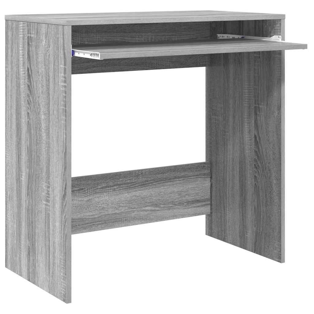 Bureau met lade Grijs Sonoma 77.5 x 43 x 79 cm Bewerkt hout