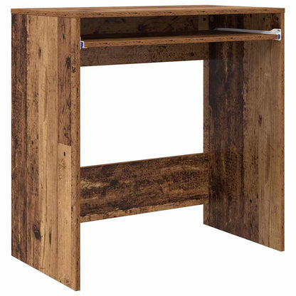 Bureau met lade Oud Hout 77.5 x 43 x 79 cm Bewerkt hout