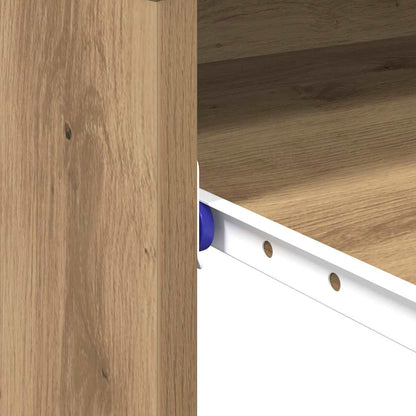 Bureau met lade Artisan Eiken 77.5 x 43 x 79 cm Bewerkt hout