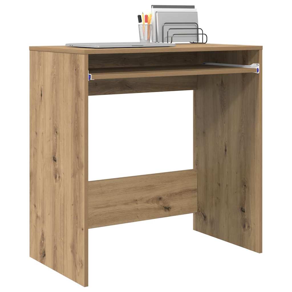 Bureau met lade Artisan Eiken 77.5 x 43 x 79 cm Bewerkt hout
