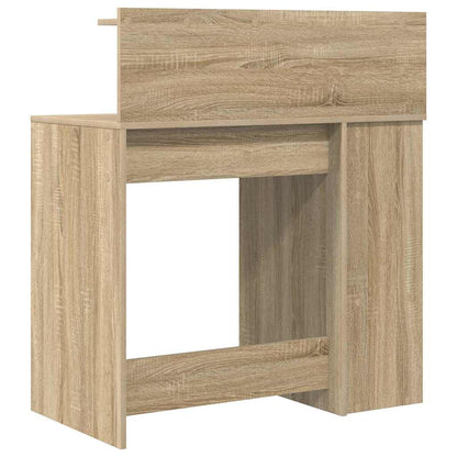 Bureau met plank Sonoma Eiken 90 x 48 x 101,5 cm Bewerkt hout