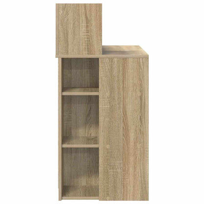 Bureau met plank Sonoma Eiken 90 x 48 x 101,5 cm Bewerkt hout