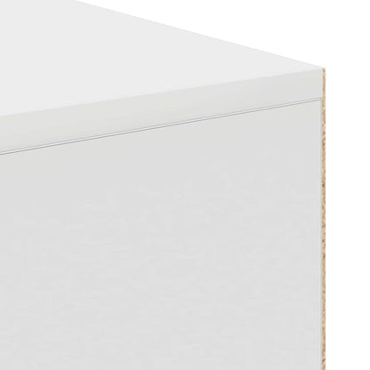 Bureau met plank met opslag Wit 102 x 50 x 75 cm Bewerkt hout