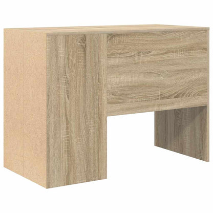 Bureau met plank Sonoma Eiken 102 x 50 x 75 cm Bewerkt hout