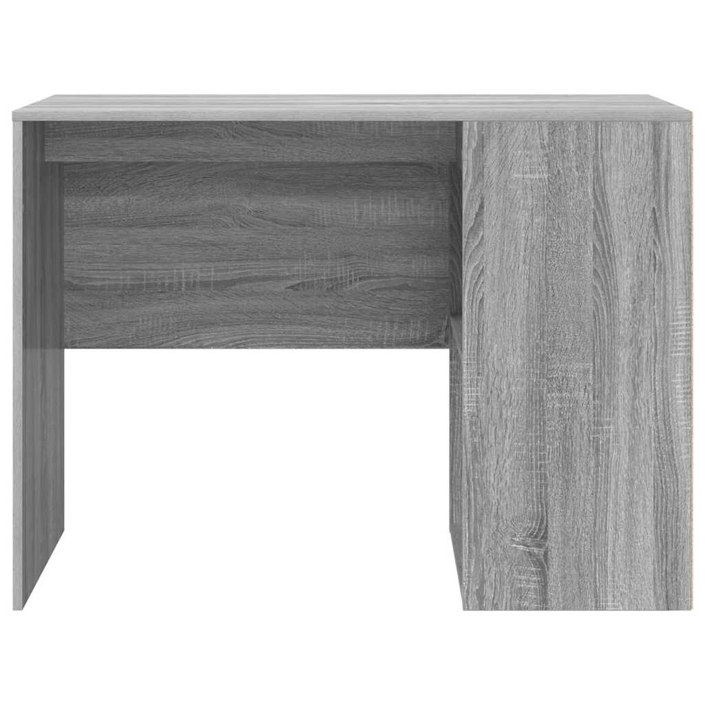 Bureau met plank Grijs Sonoma 102 x 50 x 75 cm Bewerkt hout