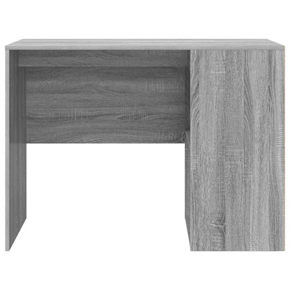 Bureau met plank Grijs Sonoma 102 x 50 x 75 cm Bewerkt hout