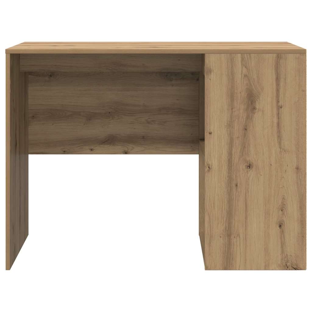 Bureau met plank Artisan Eiken 102 x 50 x 75 cm Bewerkt hout
