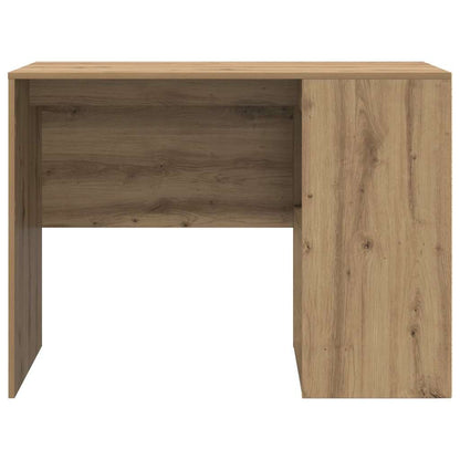 Bureau met plank Artisan Eiken 102 x 50 x 75 cm Bewerkt hout