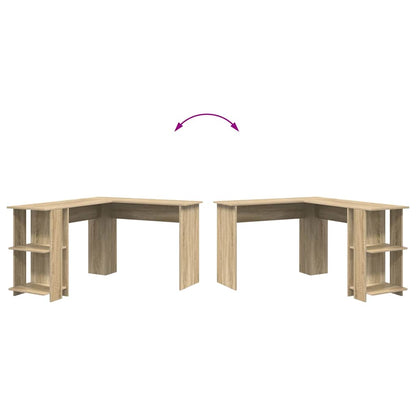 Hoekbureau Sonoma Eiken 140 x 113,5 x 75 cm Bewerkt hout