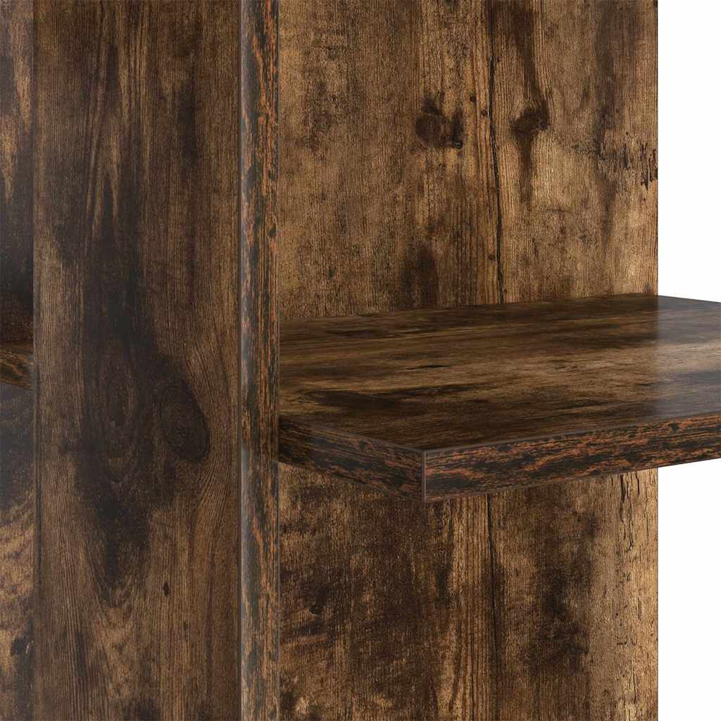 Hoekbureau Gerookt eiken 140 x 113,5 x 75 cm Bewerkt hout