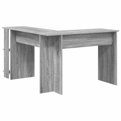Hoekbureau Grijs Sonoma 140 x 113,5 x 75 cm Bewerkt hout