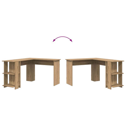 Hoekbureau Artisan Eiken 140 x 113,5 x 75 cm Bewerkt hout