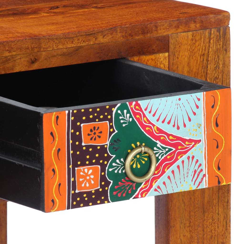 Schrijfbureau met lade met opslag Bruin 100 x 50 x 75 cm